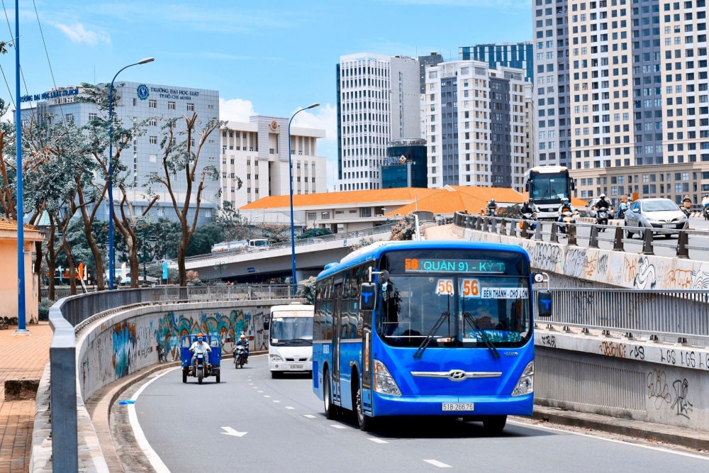 Bus route 56 stops at New World Hotel station, about 400m from the temple